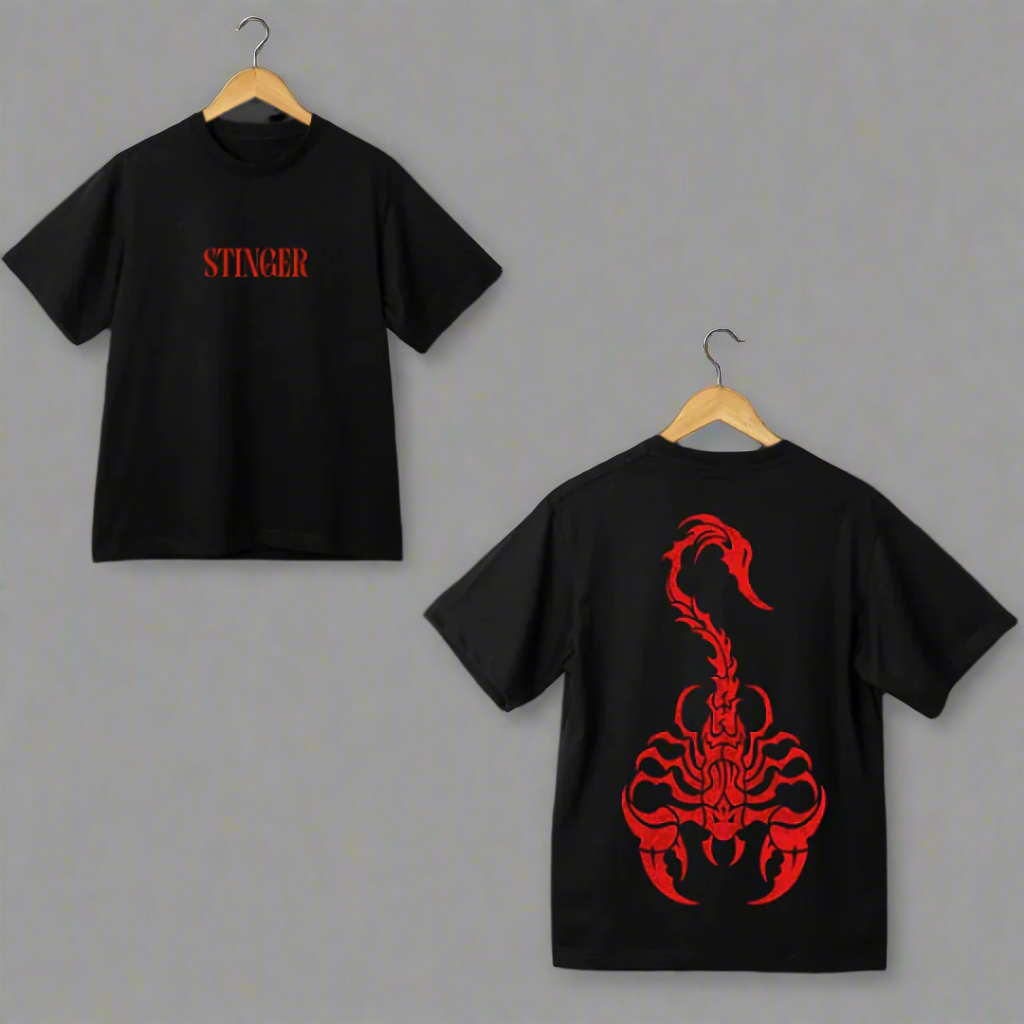 NO MERCY // Oversized Scorpio Tee