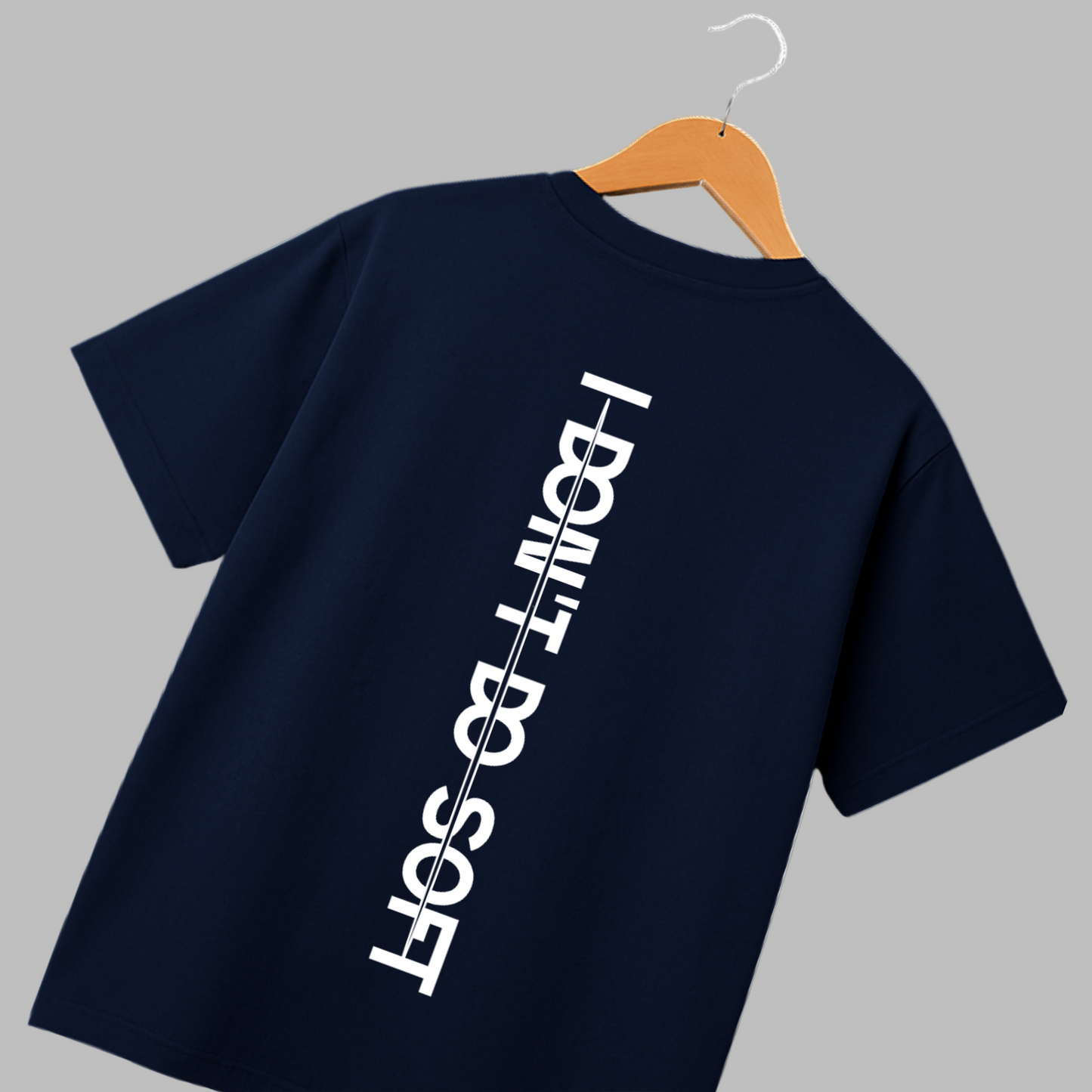 Built Different // Oversized Terry Tee [navy]