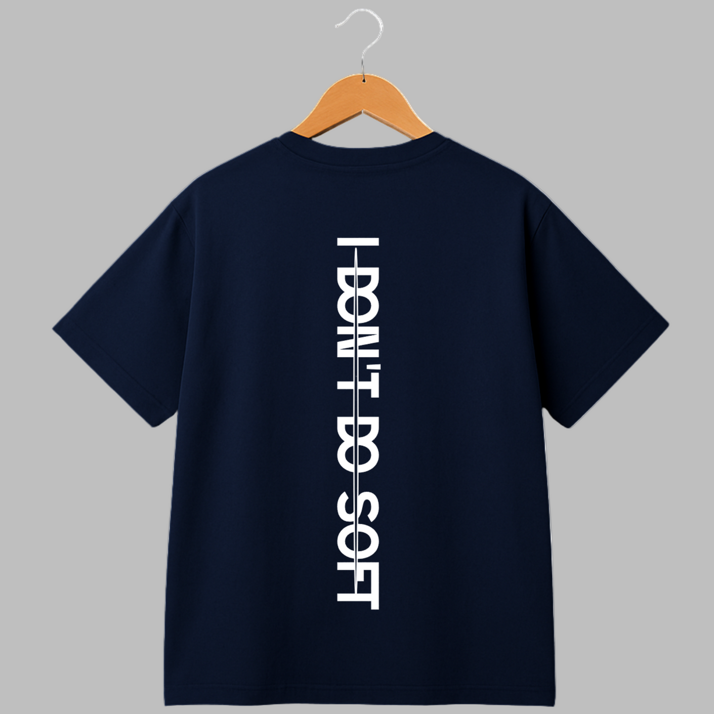Built Different // Oversized Terry Tee [navy]