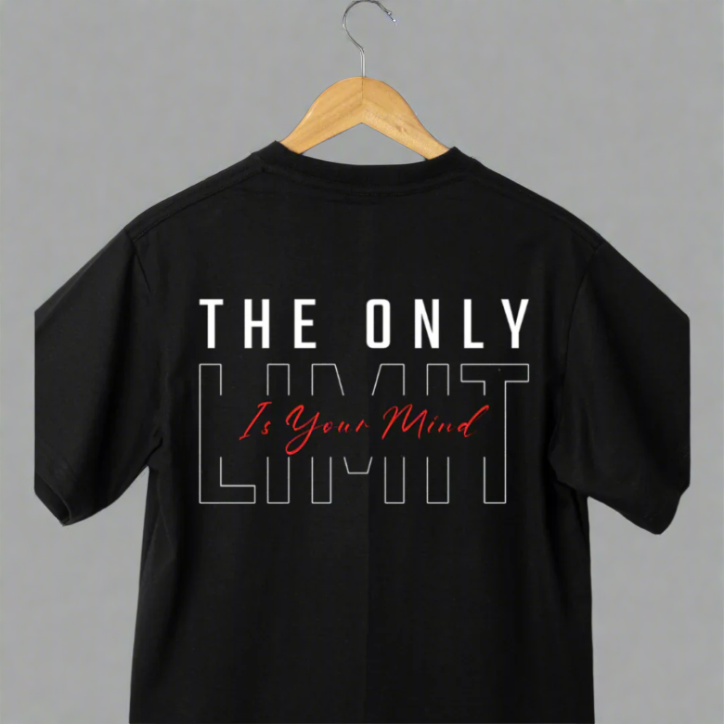 Mind Over Limits T-Shirt"// Oversized