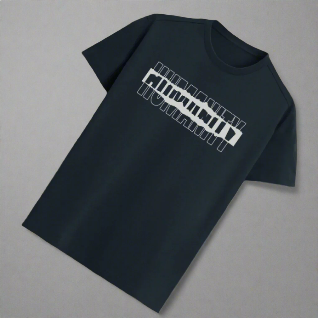 Humanity:The Real Flex // Supima Tee [Navy Blue]