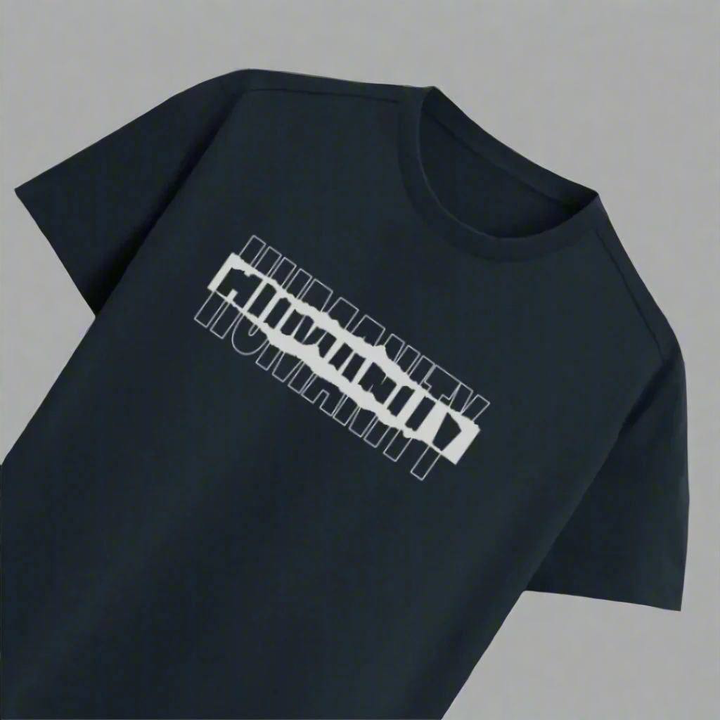 Humanity:The Real Flex // Supima Tee [Navy Blue]