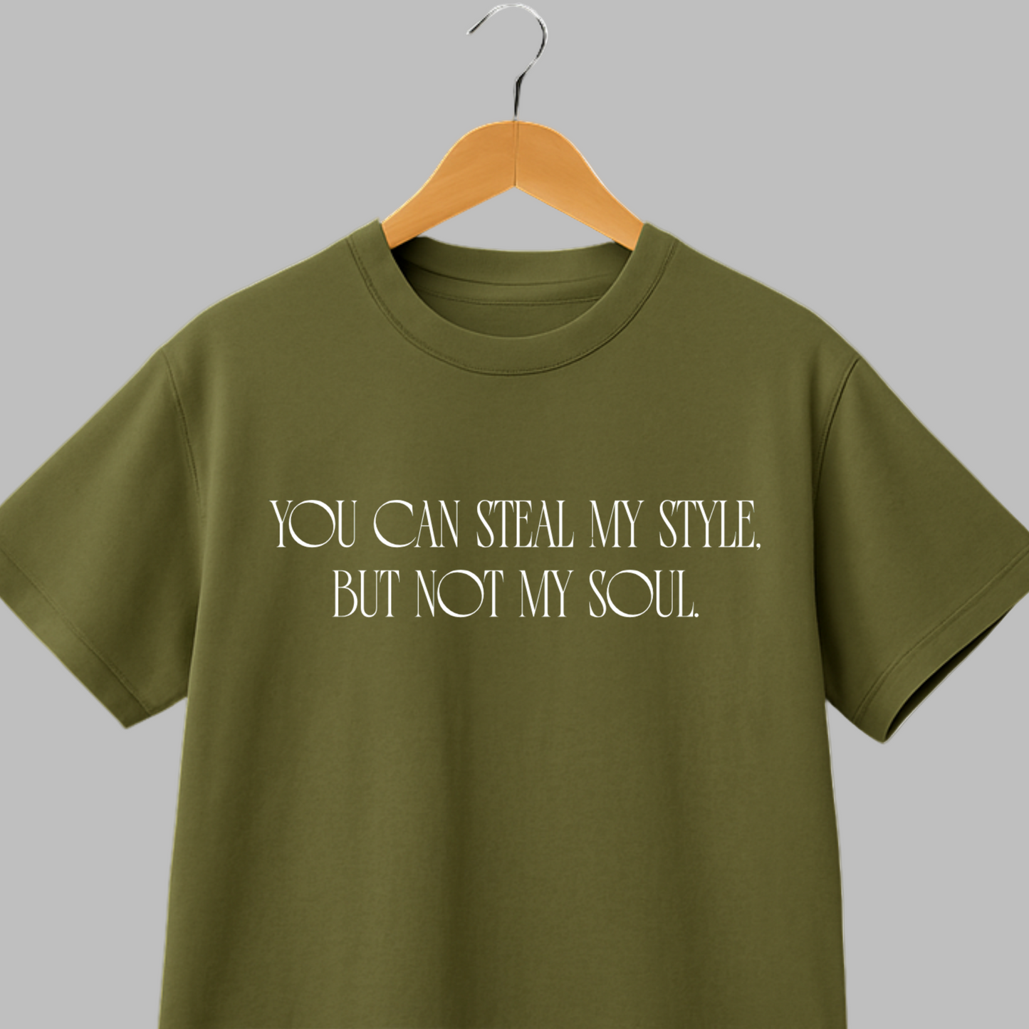 Soul Over Style // Oversized Classic Tee [olive green]