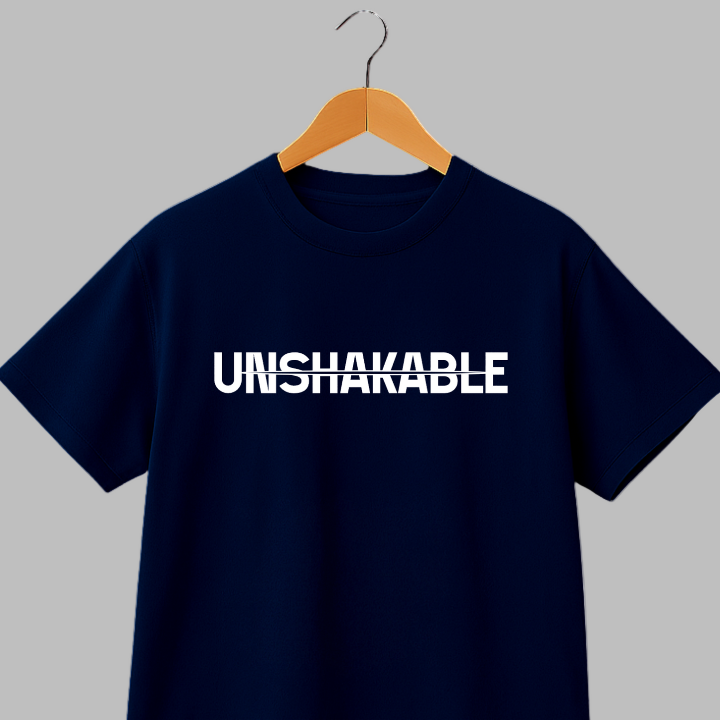 Built Unshakable // Oversized Terry Tee [navy blue]