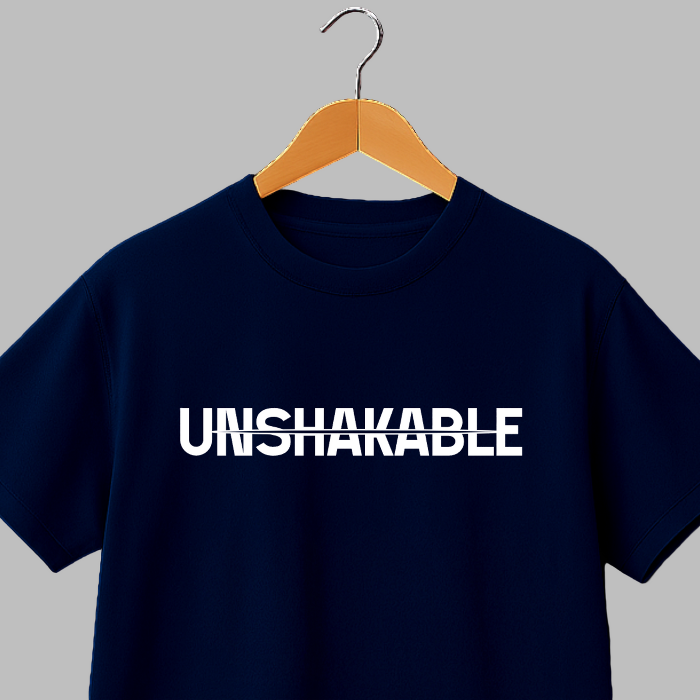 Built Unshakable // Oversized Terry Tee [navy blue]