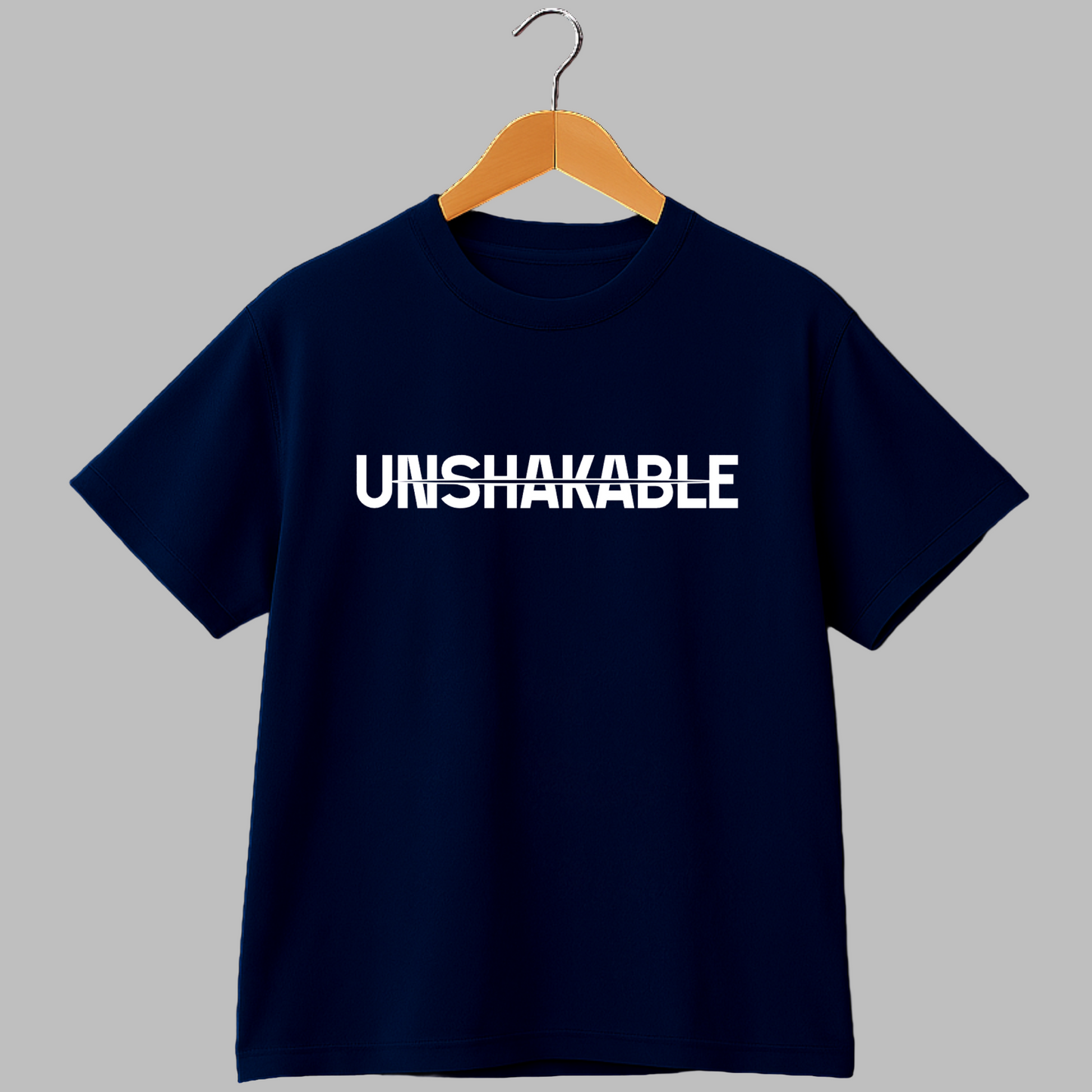 Built Unshakable // Oversized Terry Tee [navy blue]